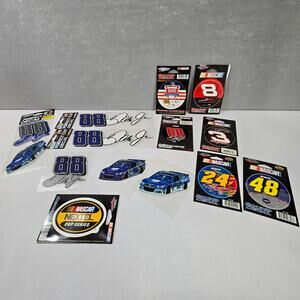 NASCAR Dale Jr, Dale Sr, Jeff Gordon, Jimmie Johnson, Car Decals-Stickers-Sign